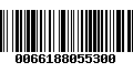 Código de Barras 0066188055300