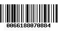 Código de Barras 0066188070884