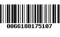 Código de Barras 0066188175107