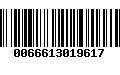 Código de Barras 0066613019617