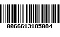 Código de Barras 0066613185084