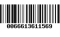 Código de Barras 0066613611569