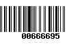 Código de Barras 00666695