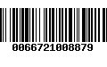 Código de Barras 0066721008879