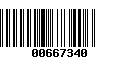 Código de Barras 00667340