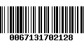Código de Barras 0067131702128