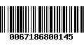 Código de Barras 0067186800145