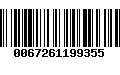 Código de Barras 0067261199355