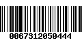 Código de Barras 0067312050444