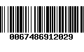 Código de Barras 0067486912029