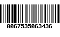 Código de Barras 0067535063436