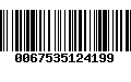 Código de Barras 0067535124199