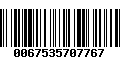 Código de Barras 0067535707767