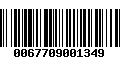 Código de Barras 0067709001349