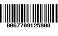 Código de Barras 0067709125908