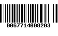 Código de Barras 0067714008203