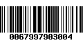 Código de Barras 0067997903004