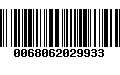 Código de Barras 0068062029933