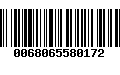 Código de Barras 0068065580172