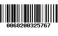 Código de Barras 0068200325767