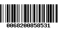 Código de Barras 0068200858531