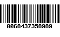 Código de Barras 0068437358989