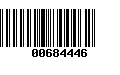 Código de Barras 00684446