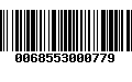 Código de Barras 0068553000779