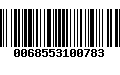 Código de Barras 0068553100783