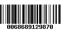 Código de Barras 0068689129870