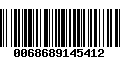 Código de Barras 0068689145412