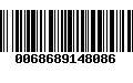 Código de Barras 0068689148086