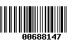 Código de Barras 00688147