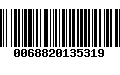 Código de Barras 0068820135319