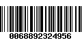 Código de Barras 0068892324956