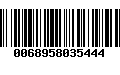 Código de Barras 0068958035444