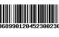 Código de Barras 00689901204523002306