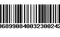 Código de Barras 00689908400323002420