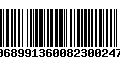 Código de Barras 00689913600823002476