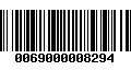 Código de Barras 0069000008294