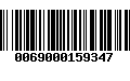 Código de Barras 0069000159347