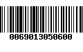 Código de Barras 0069013050600