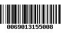 Código de Barras 0069013155008