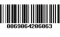 Código de Barras 0069064206063