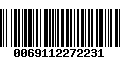 Código de Barras 0069112272231