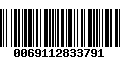 Código de Barras 0069112833791