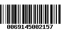 Código de Barras 0069145002157