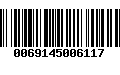 Código de Barras 0069145006117