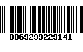 Código de Barras 0069299229141