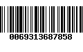 Código de Barras 0069313687858